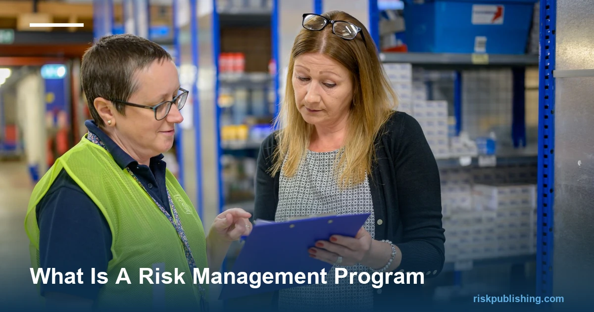 What Is a Risk Management Program