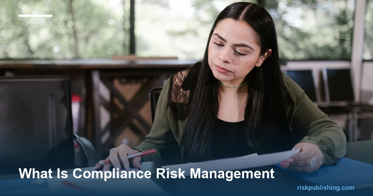 what is compliance risk management shown as a four-stage identify, assess, control, monitor cycle around an obligations register
