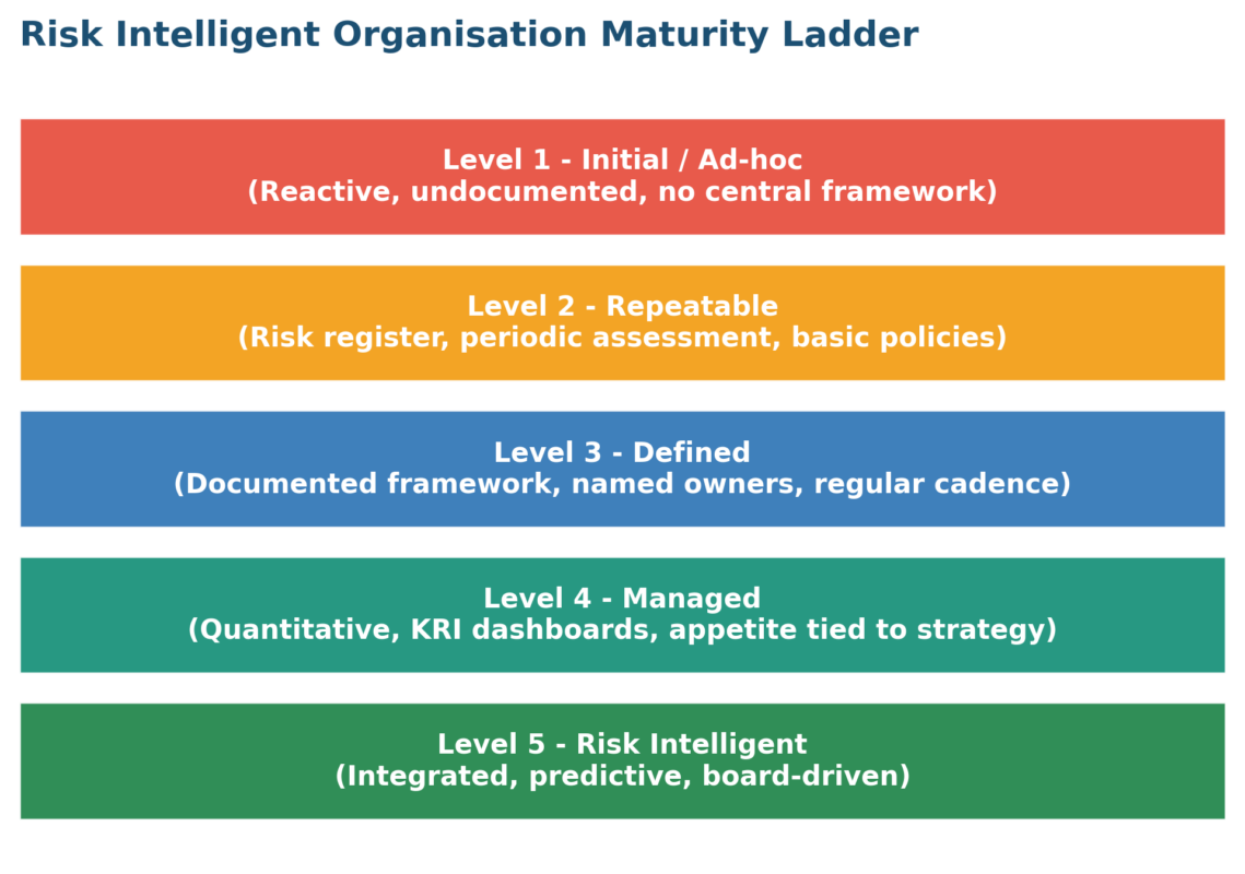 Risk Intelligent Organisation: A 2026 Practitioner Blueprint Risk Intelligent Organisation: A 2026 Practitioner Blueprint