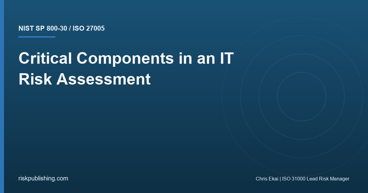 Critical Components in an IT Risk Assessment: The Complete Practitioner Guide