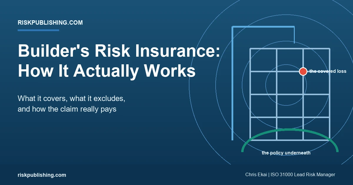 How Does Builder's Risk Insurance Work
