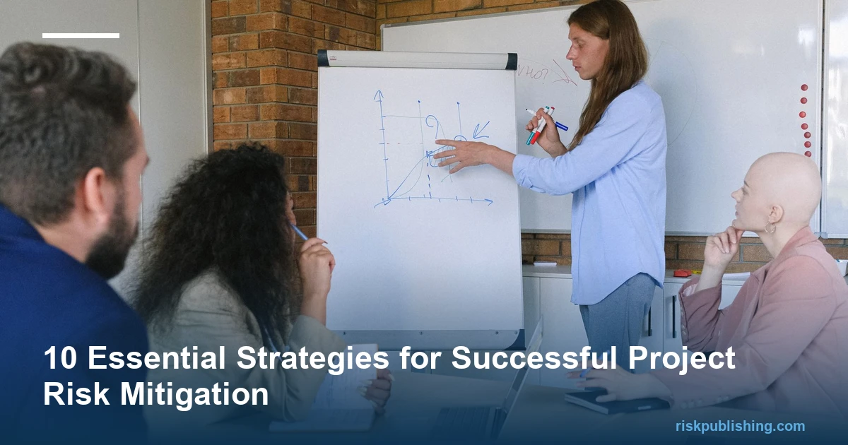 10 essential strategies for successful project risk mitigation, from identification to lessons learned