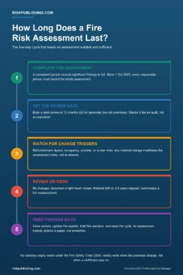 How Long Does a Fire Risk Assessment Last? How Long Does a Fire Risk Assessment Last?