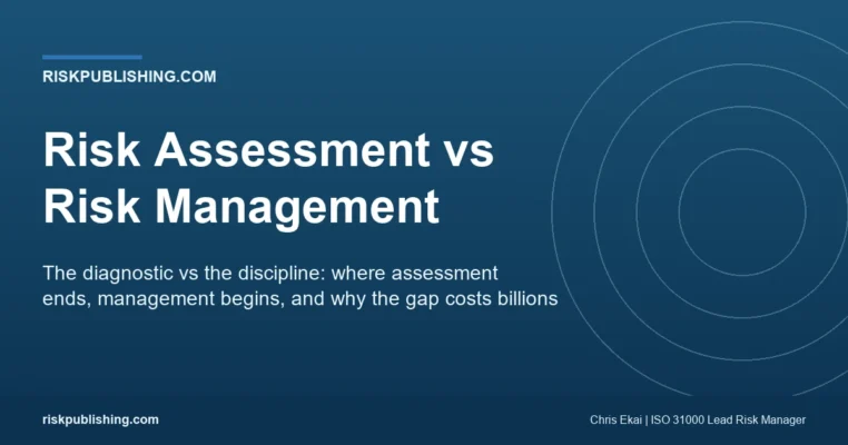 Risk Assessment vs Risk Management: What Is the Difference? Risk Assessment vs Risk Management: What Is the Difference?